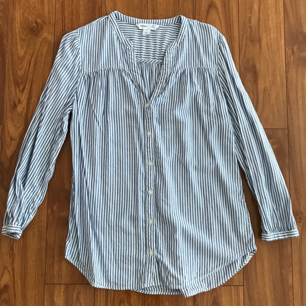 Old Navy 3 Quarter Length Tunic Blouse